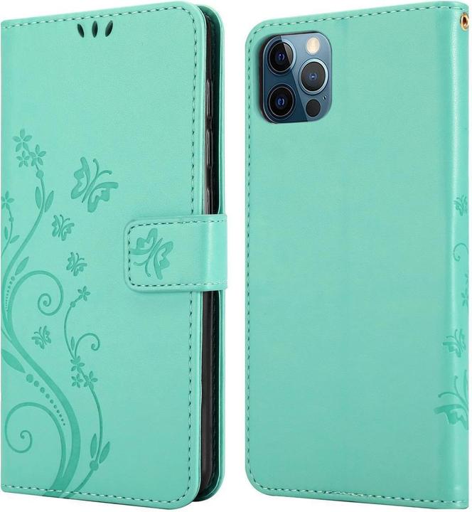 Actual product image Cadorabo Flower Book cover (Apple iPhone 13 mini)