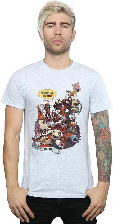 Actual product image Mens Deadpool Merchandise Royalties T-Shirt (M)