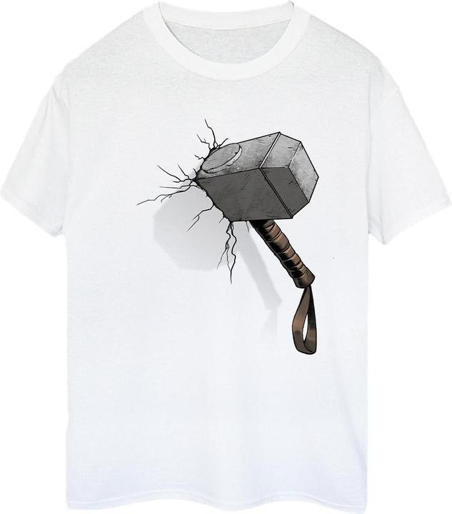 Image du produit Marvel - T-shirt THOR HAMMER CRACK - Femme (M)