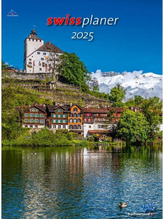 Swiss Planer 2025 (23 x 31.5 cm, Kein Einband, Deutsch, Französisch, Italienisch, Englisch)