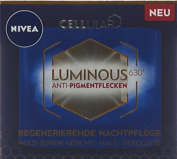 Produktbild NIVEA Cellular Luminous630 Anti-Pigmentflecken Nachtcreme (50 ml, 24h Creme)