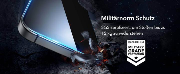 Immagine prodotto ESR Protezione del display in vetro temperato (1 Pezzo/i, Apple iPhone 16 Pro Max)