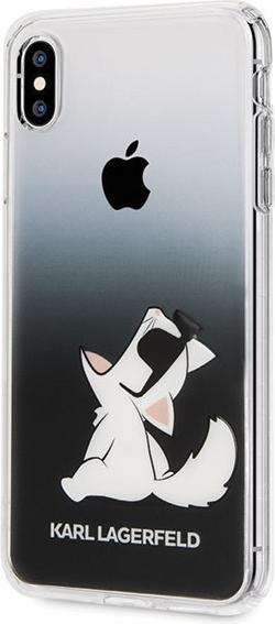 Actual product image Karl Lagerfeld Hard Cover Choupette Fun Glasses Black for Apple iPhone XS Max (Apple iPhone XS Max)