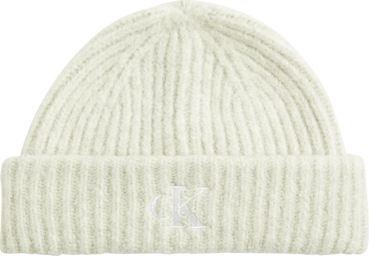 Actual product image Calvin Klein Monogram Embroidery Short Beanie