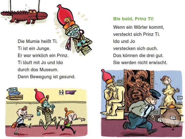 Produktbild Duden Leseprofi – Ein Kaugummi für die Mumie, 1. Klasse (Deutsch, Christian Tielmann, Alexander von Knorre, 2019)