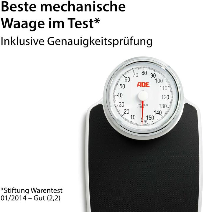 Actual product image ADE Personal analogue scale (160 kg)