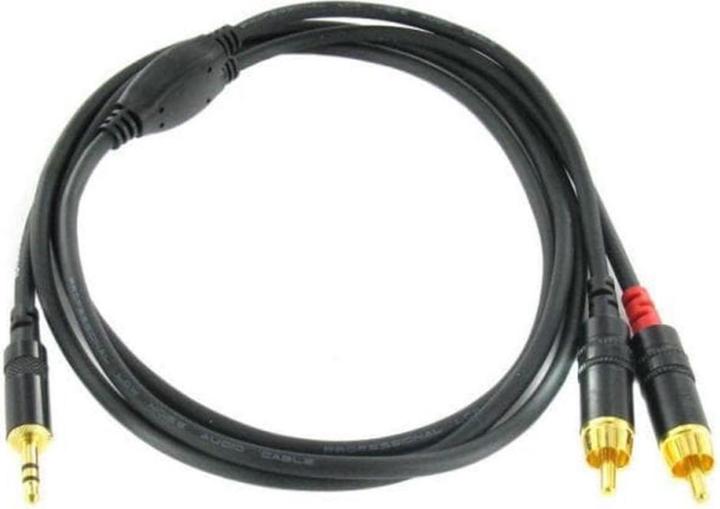 Actual product image Cordial CFY WCC connection cable (3 m, 3.5mm jack (AUX), Cinch)