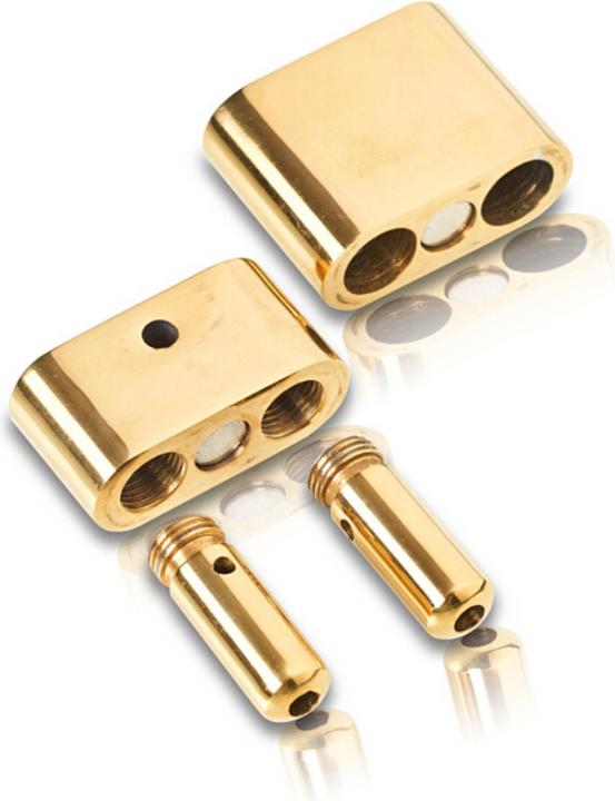 Immagine prodotto Kinky Monster Poppers Inalatore Doppio Acciaio Titanio Oro