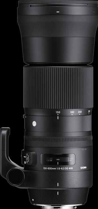 Actual product image Sigma 150-600mm f/5-6.3 DG OS HSM (C) (Canon EF-S, Canon EF, full size)
