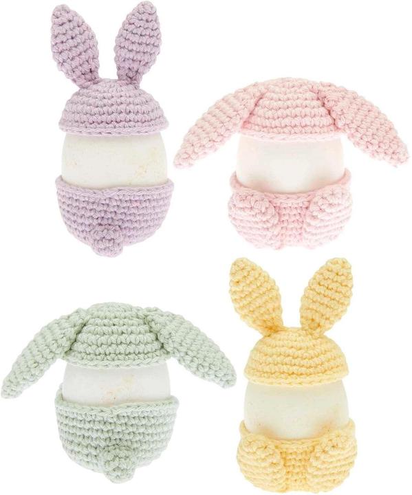 Immagine prodotto Rico Design Set Ricorumi all'uncinetto "Coppetta per uova di Pasqua (1 x, 11 x 11 x 11 cm)