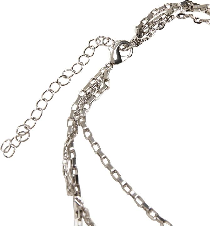 Actual product image Urban Classics Layering Amulet Necklace (70% iron, 30% zinc)