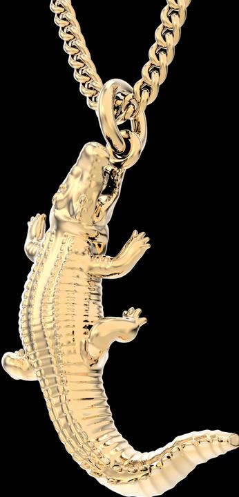 Actual product image MTM Crocodile (Brass, 18k Gold)