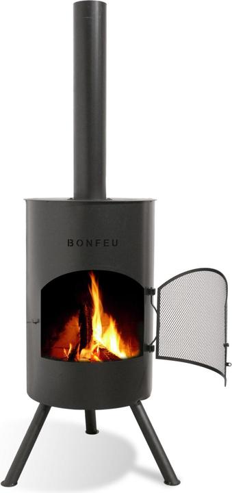 Actual product image Bonfeu BonTon 40 garden fireplace black