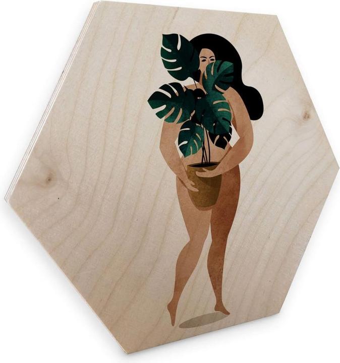Actual product image Trenddeko The naked woman (25 x 22 cm)