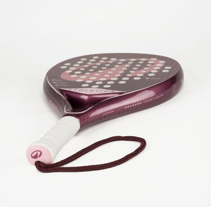 Actual product image Kuikma Padelschläger Kinder 9 bis 12 Jahre - PR Evolution Violett/Rosa