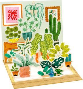 Produktbild Up with paper Karte Pop-Up Card Pfanzen-Motiv