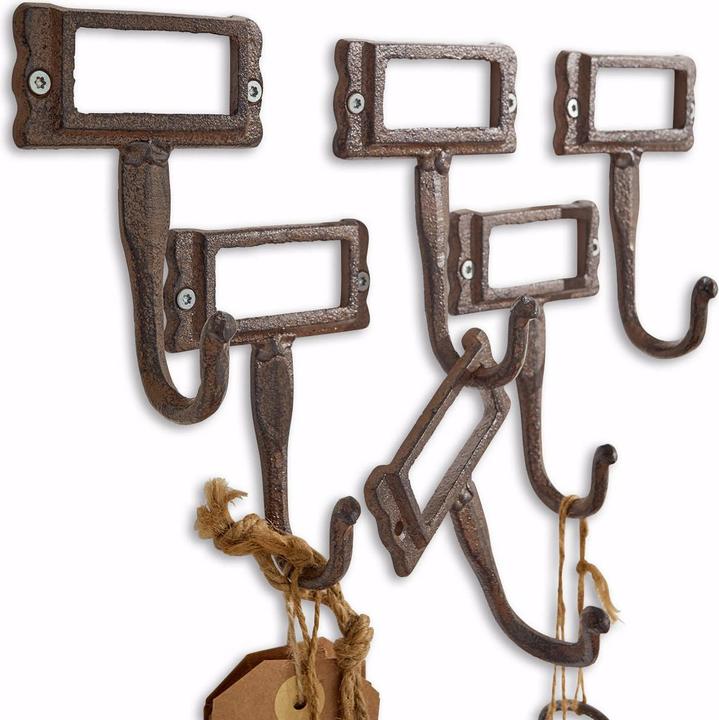 Loberon Crochet set de 6 Valet marron