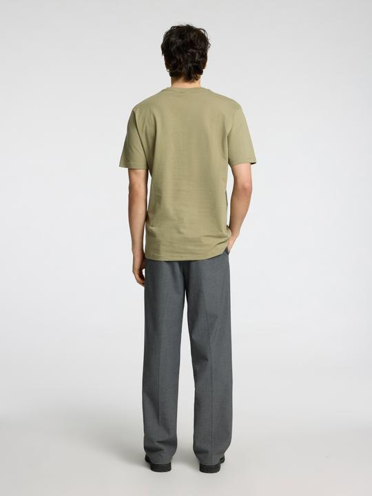 Actual product image Selected Homme Regular Fit Print T-Shirt (L)