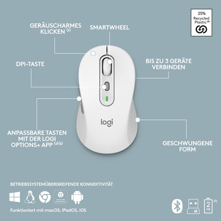 Produktbild Logitech Signature Slim Combo MK950 (DE, Kabellos)