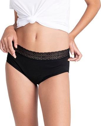 Produktbild Platanomelón Kiwitas Encaje Braguitas Menstruales Negro M (M)