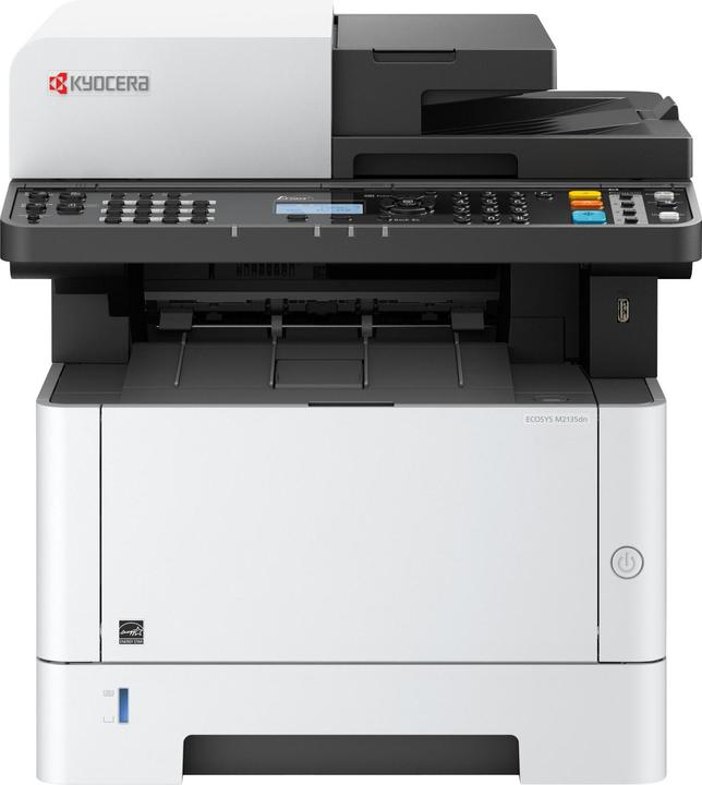 Produktbild Kyocera ECOSYS M2135dn Laser A4 1200 x 1200 DPI 35 Seiten pro Minute (Laser, Schwarz-Weiss)