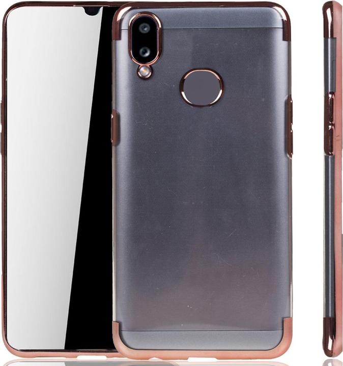 Produktbild König Design Handyhülle für Samsung Galaxy A10s Case Cover Schutz Tasche Schutzhülle Pink Neu (Samsung Galaxy A10s)