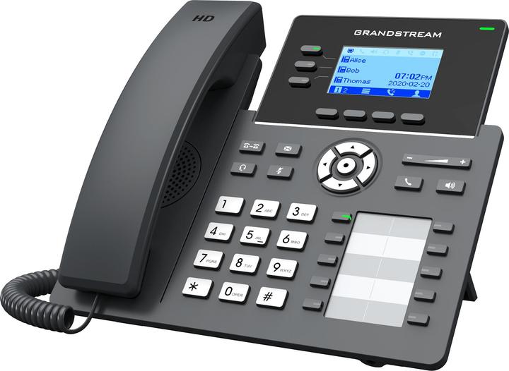 Immagine prodotto Grandstream GRP2604 - Telefono IP - Nero - Corded Handset - 3 linee - 2000 On