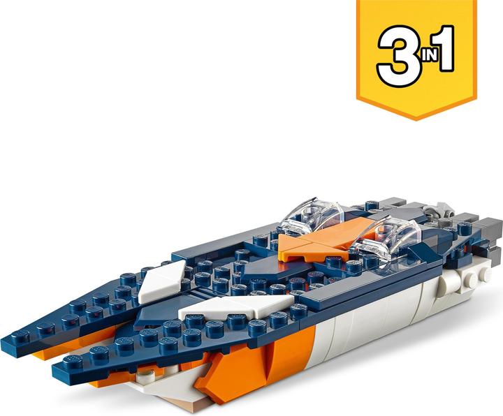 Immagine prodotto LEGO Jet supersonico (31126, LEGO Creator 3-in-1)