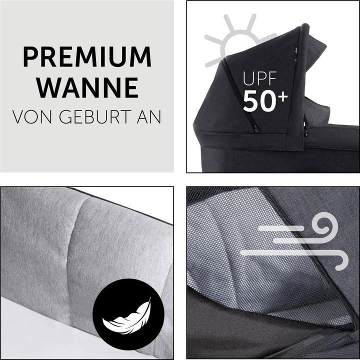 Produktbild Hauck 3in1 Kinderwagen-Set Saturn R Trio Set inkl.