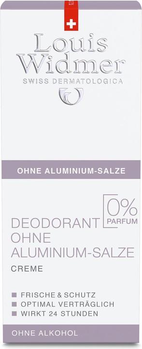 Image du produit Louis Widmer Deodorant Crème Ohne Aluminium Salze Non Parfumé (Crème, 40 ml)