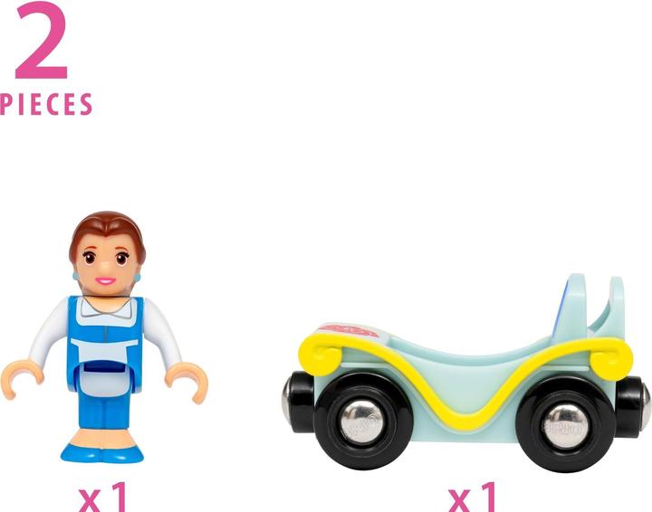Produktbild Brio Eisenbahn Disney Princess Belle mit Waggon