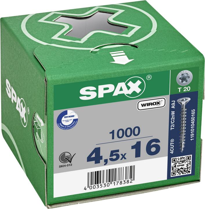 Actual product image Spax Chipboard screws (1000 Screws per piece)