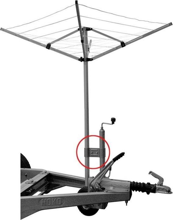 Produktbild ProPlus Deichselhalterung für Wäschespinne