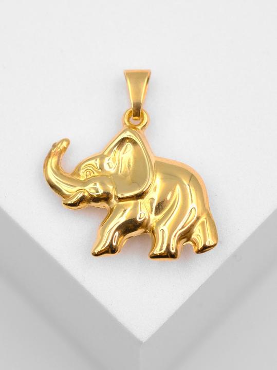 Produktbild Muau Elefant (750/18K Gelbgold)