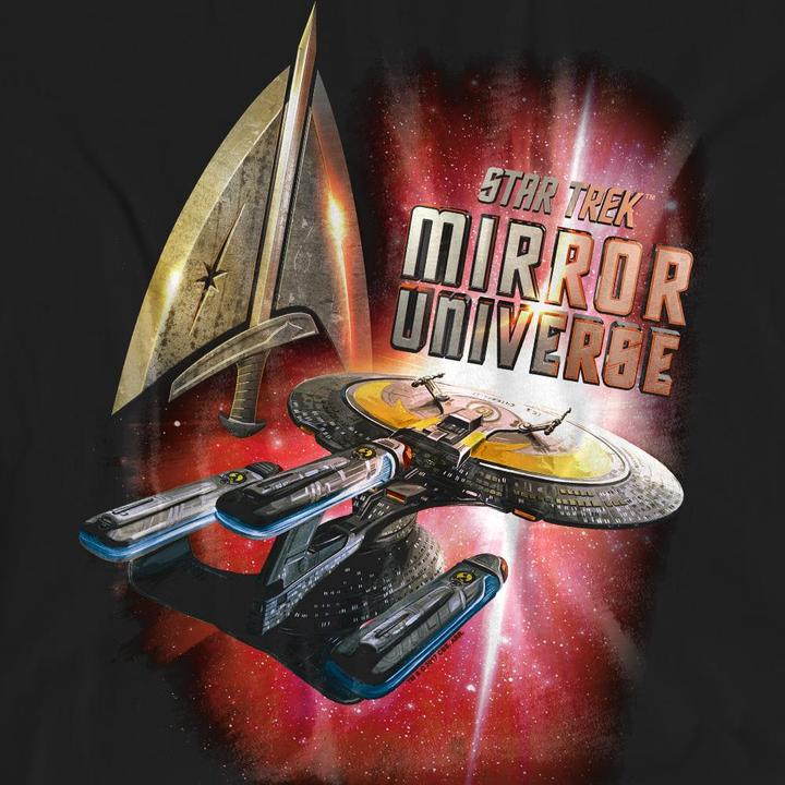 Actual product image Unisex Adult Mirror Enterprise T-Shirt (M)