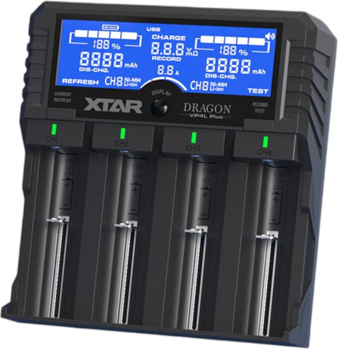 Image du produit Xtar Chargeur de batterie VP4L Plus (XL)