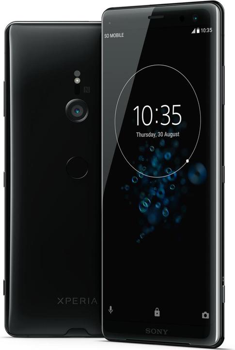 Actual product image Sony Xperia XZ3 (64 GB, Black, 6", Hybrid Dual SIM, 19 Mpx, 4G)