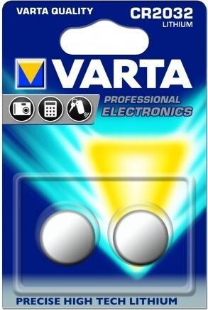 Actual product image Varta Electronics CR2032 (2 pcs., CR2032, 230 mAh)