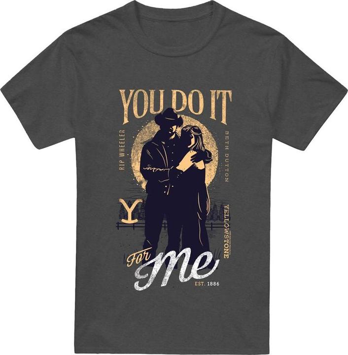Immagine prodotto Yellowstone You Do It for Me Maglietta Rip e Beth Adulto Unisex (M)