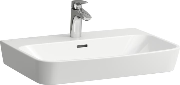 Produktbild Laufen MODERNA R Waschtisch 62x46,5x16,5cm, ohne Hahnloch, weiss (465 mm, 620 mm)