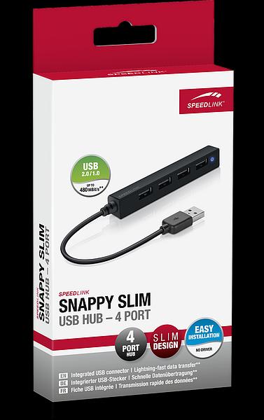 Produktbild Speedlink Snappy Slim (USB-A, 4 Ports)
