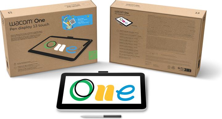 Immagine prodotto Wacom One 13 touch Stift-Display (13", 2540 lpi)
