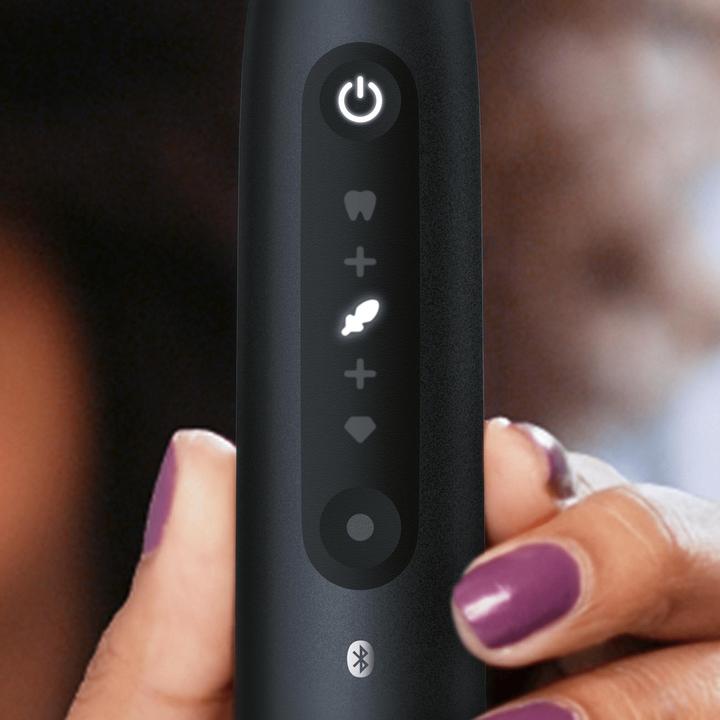 Produktbild Oral-B iO 5N - Black - Elektrische Tandenborstel - Ontworpen Door Braun (Oszillierende Zahnbürste)