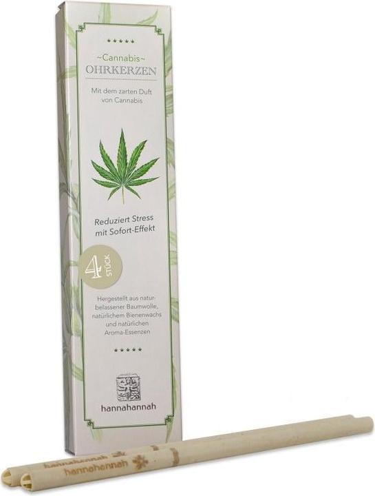 Biosun Hannahannah Ohrkerzen Cannabis