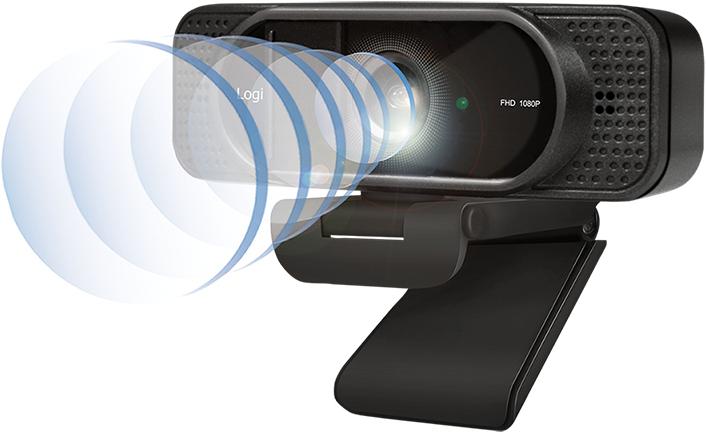 Actual product image LogiLink Webcam 1080p FHD Webcam + Microphone Privacy 96° (2 Mpx)