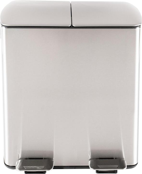 Produktbild HTI-Living Mülleimer mit 2 Kammern Jannik 40 Liter Silber (40 l)