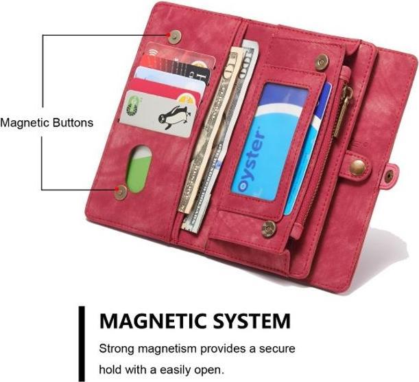 Produktbild Caseme Leder Portemonnaie mit Plastik Hülle (Samsung Galaxy S7 Edge)
