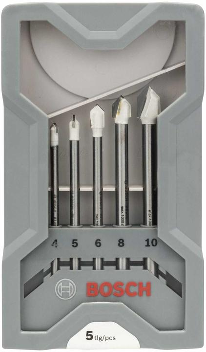 Image du produit Bosch Professional Zubehör Perceuse à verre et à carreaux 5 pièces (4,0-10 mm)