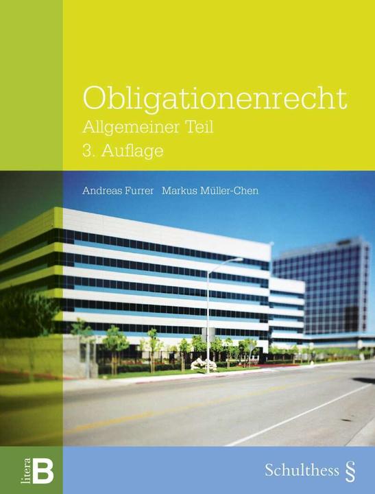 Actual product image Obligationenrecht Allgemeiner Teil (PrintPlu§) (German, Andreas Furrer, 2018)