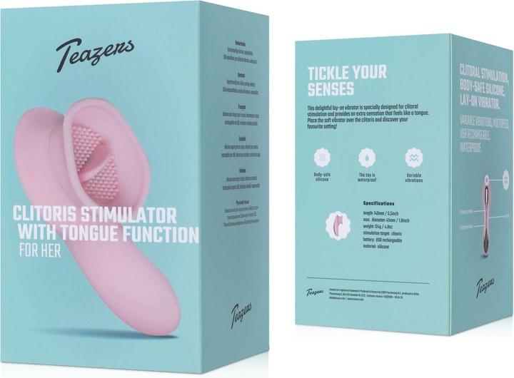 Produktbild Teazers Klitorisvibrator mit Zunge